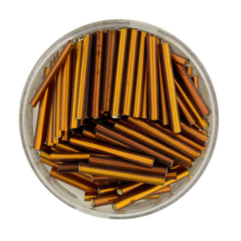 Glasstifte 15mm kupfer 13g in Dose