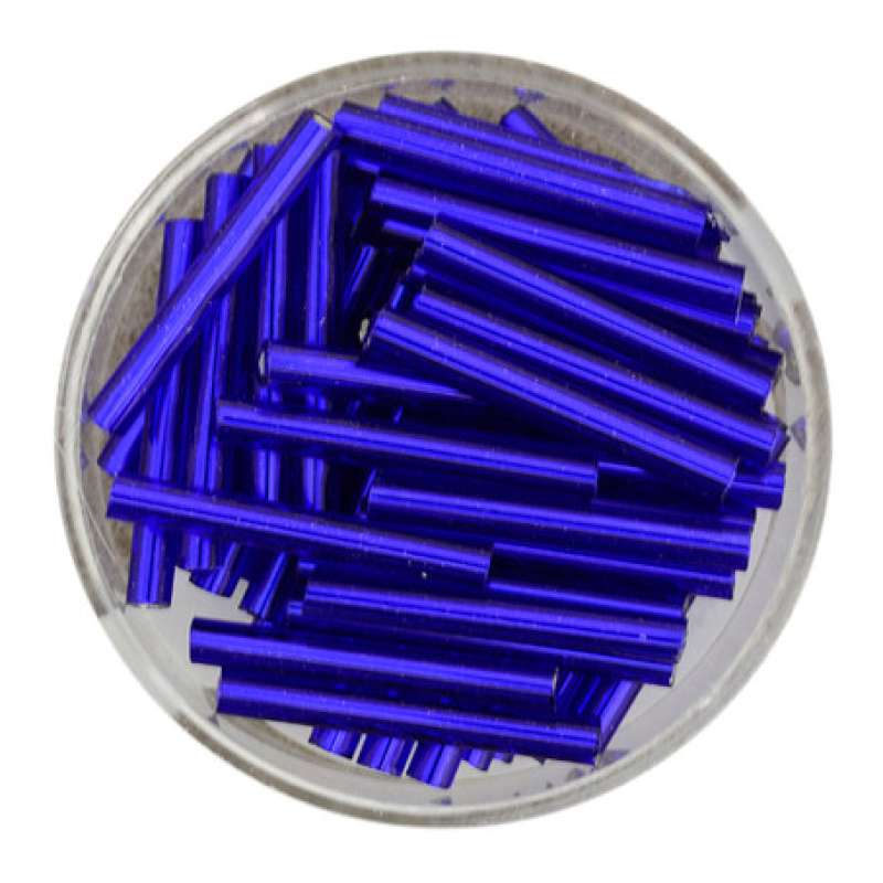 Glasstifte 15mm blau 13g in Dose