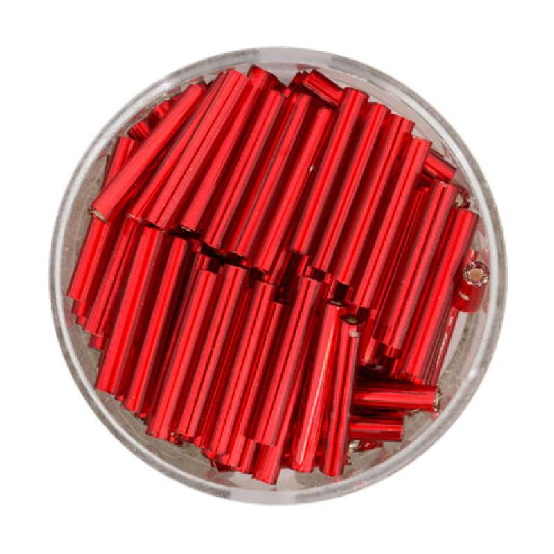 Glasstifte 15mm rot 13g in Dose