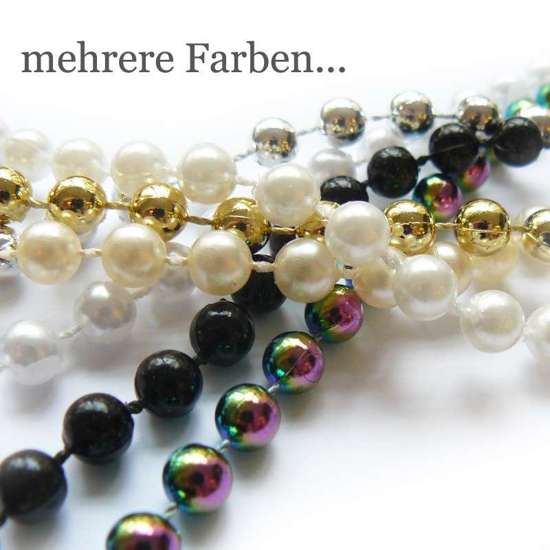 Perlenband aus 6mm Wachsperlen