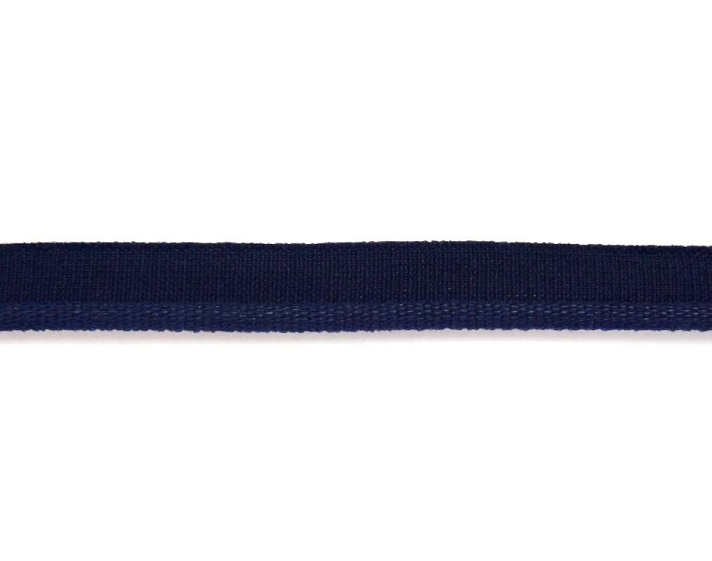 Elastische Paspel 10mm marineblau