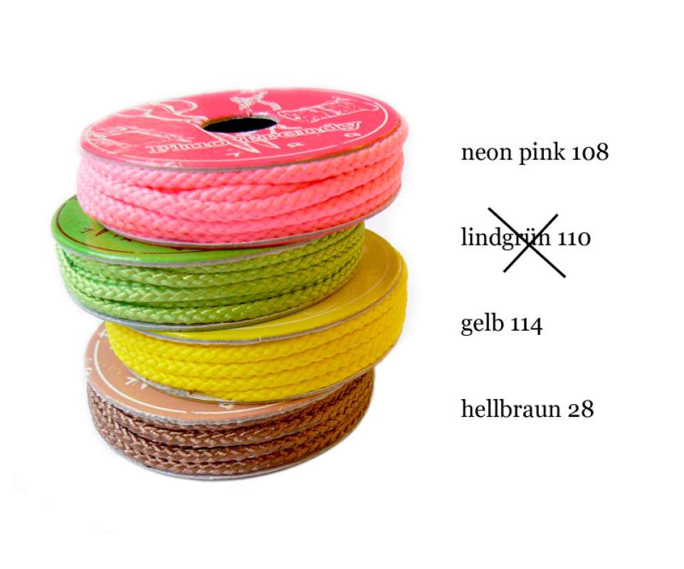 Kordel geflochten 3mm
