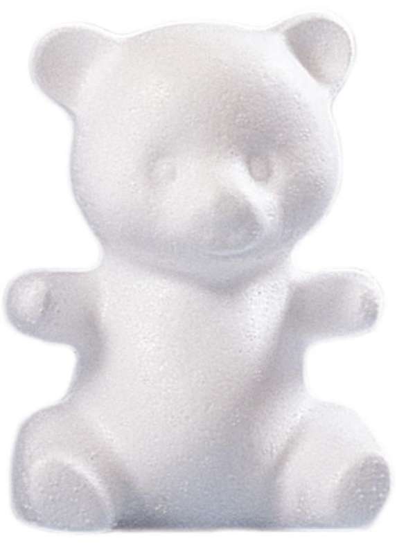 Styropor Figur Bär 11x15cm 802-61