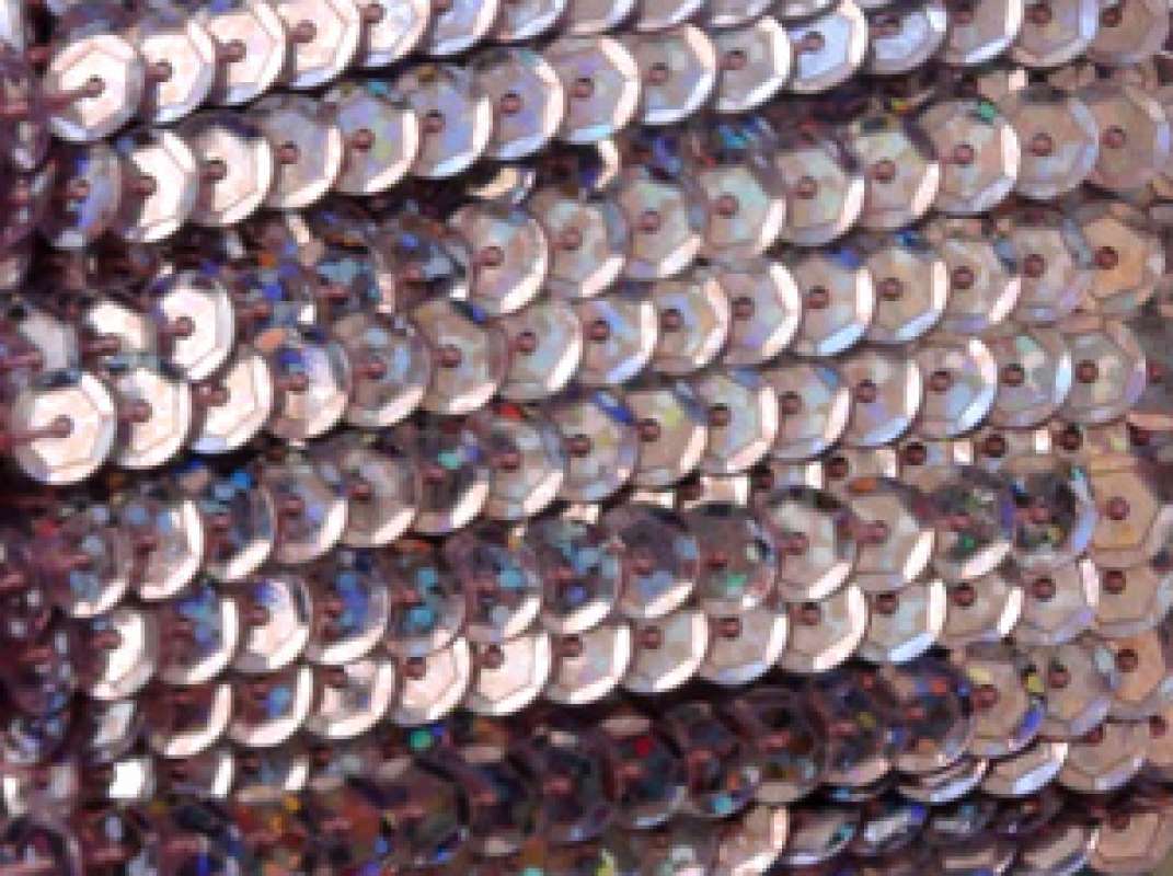 Paillettenband gew. 6mm Hologramm flieder