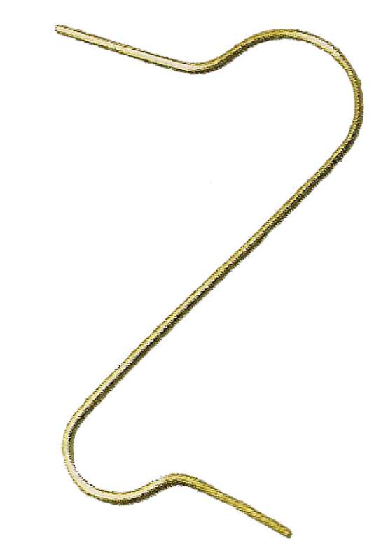 Kugel Aufhänger gold 50 Stück