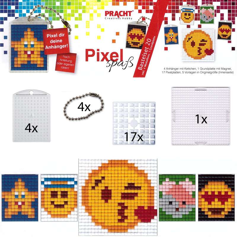 Pixel Spaß Bastel Set 20 90041-63501