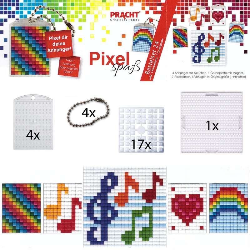 Pixel Spaß Bastel Set 24 90045-63501
