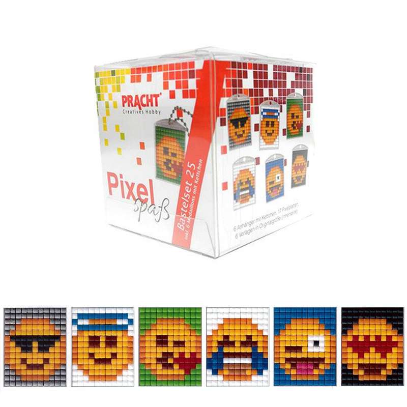 Pixel-Spass-25-Schluesselanhaenger-90046-63501