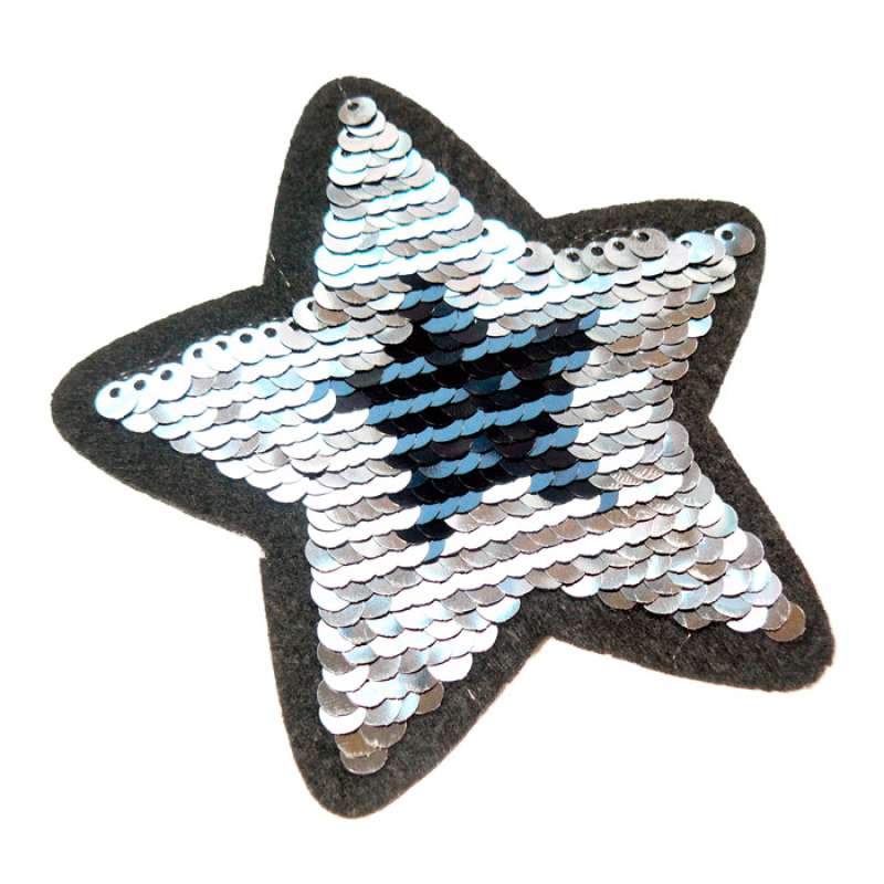 Wendepaillettenmotiv "Stern" ca.9,5cm