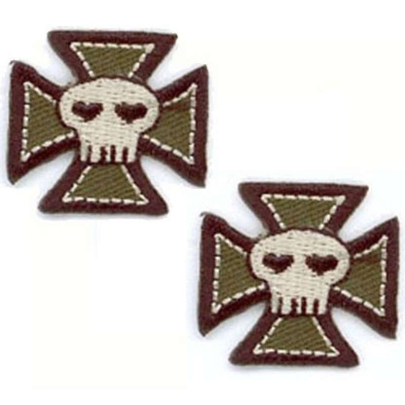 Stickmotiv Kreuz 2,7x2,7cm paillettenshop.de
