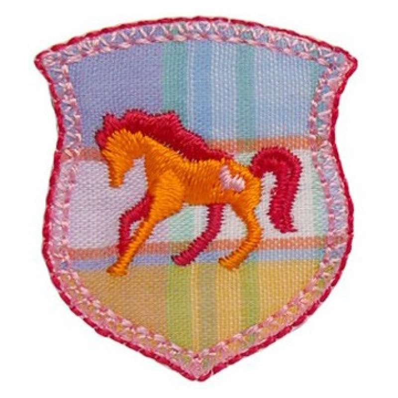 Stickmotiv " Emblem Pferd " ca. 3,9x3,5cm