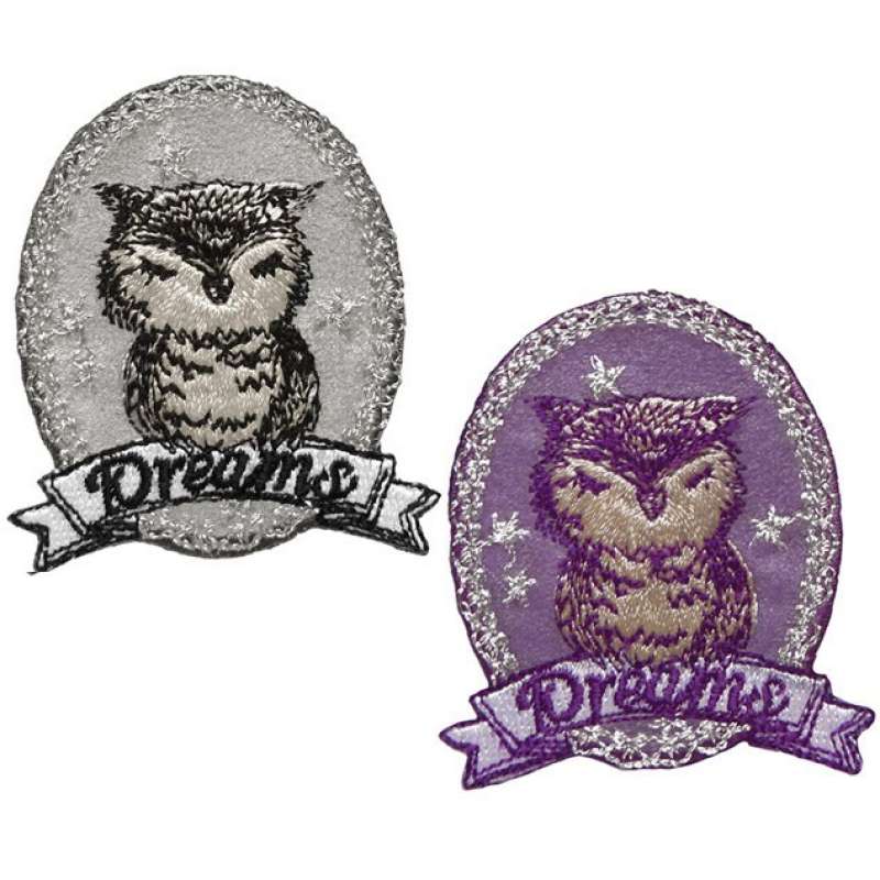 91597 Stickmotiv "Owl dreams"