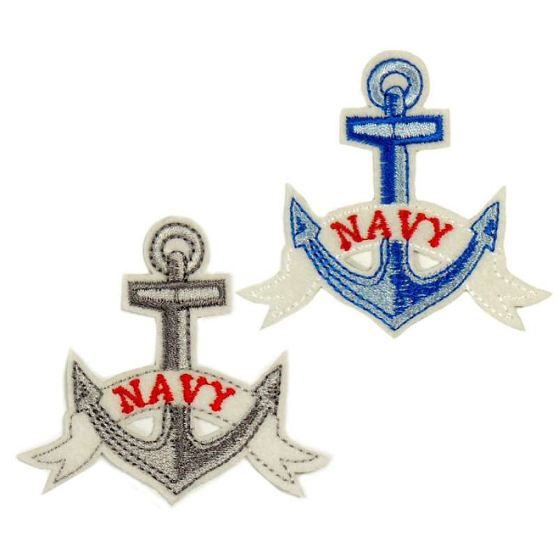 Stickmotiv Navy Anker ca. 7,5x7cm