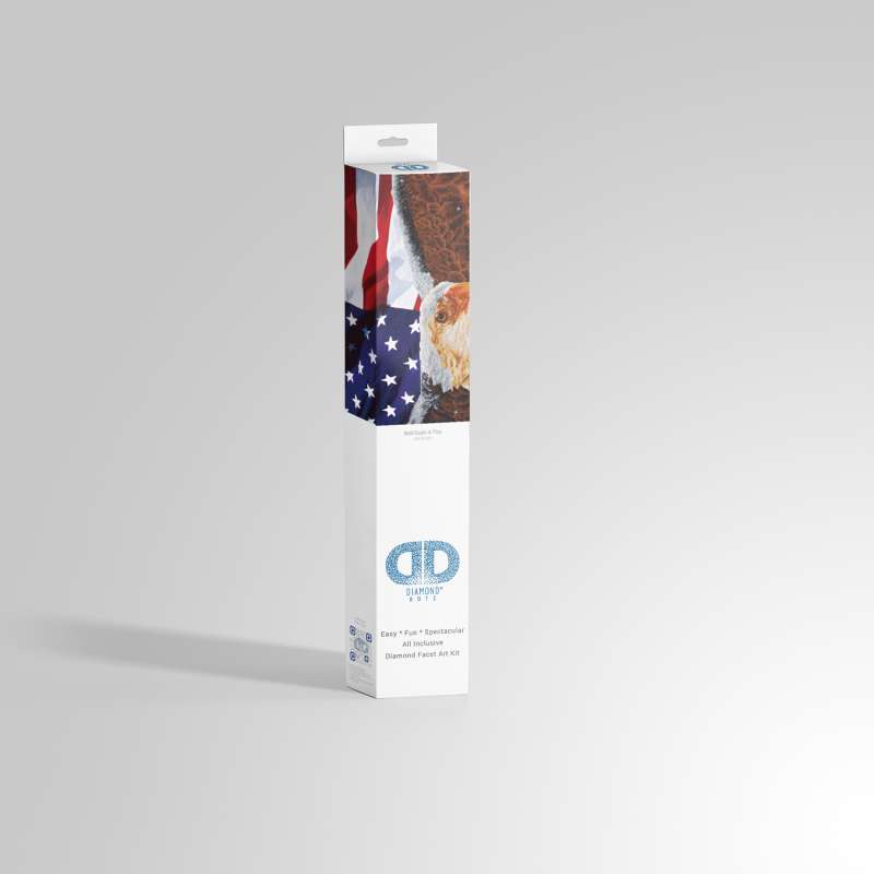 Diamond Dotz® Adler mit USA Flagge DD13-003