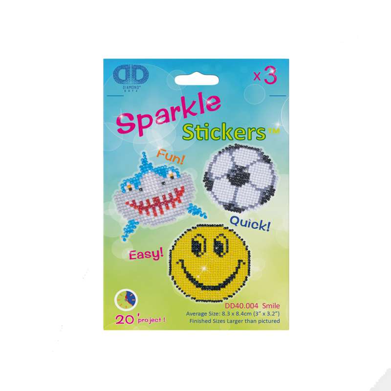 Diamond Dotz® Sticker Set Smile DD40-004