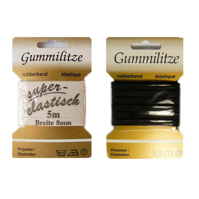 Gummilitze 8mm - 5m