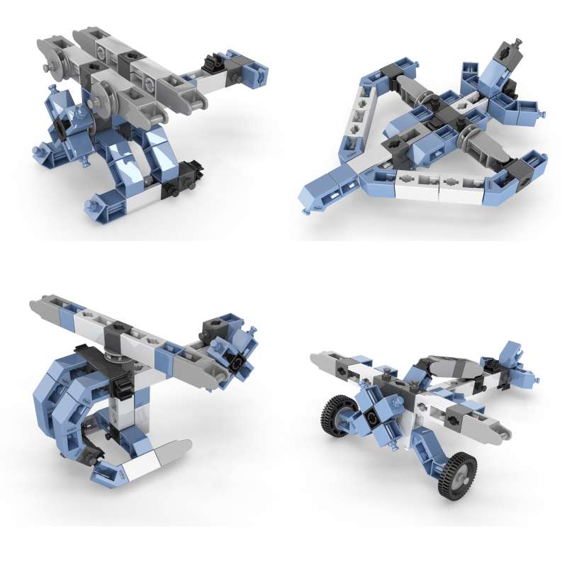 Engino Inventor Flugzeuge 8 in 1 Konstruktionsbaukasten 0833