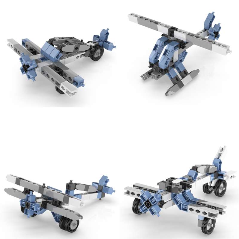 Engino Inventor Flugzeuge 12 in 1 Konstruktionsbaukasten 1233