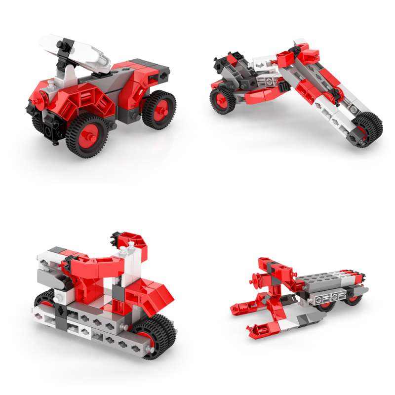 Engino Inventor Motorräder 12 in 1 Konstruktionsbaukasten 1232