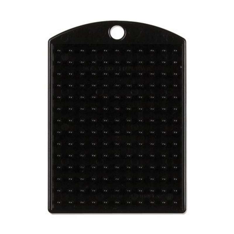 Pixel Medaillion Grundplatte schwarz 20046