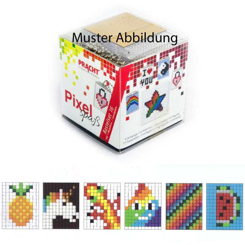 Pixel Spaß Bastel Set 28 Schlüsselanhänger 90066-63501