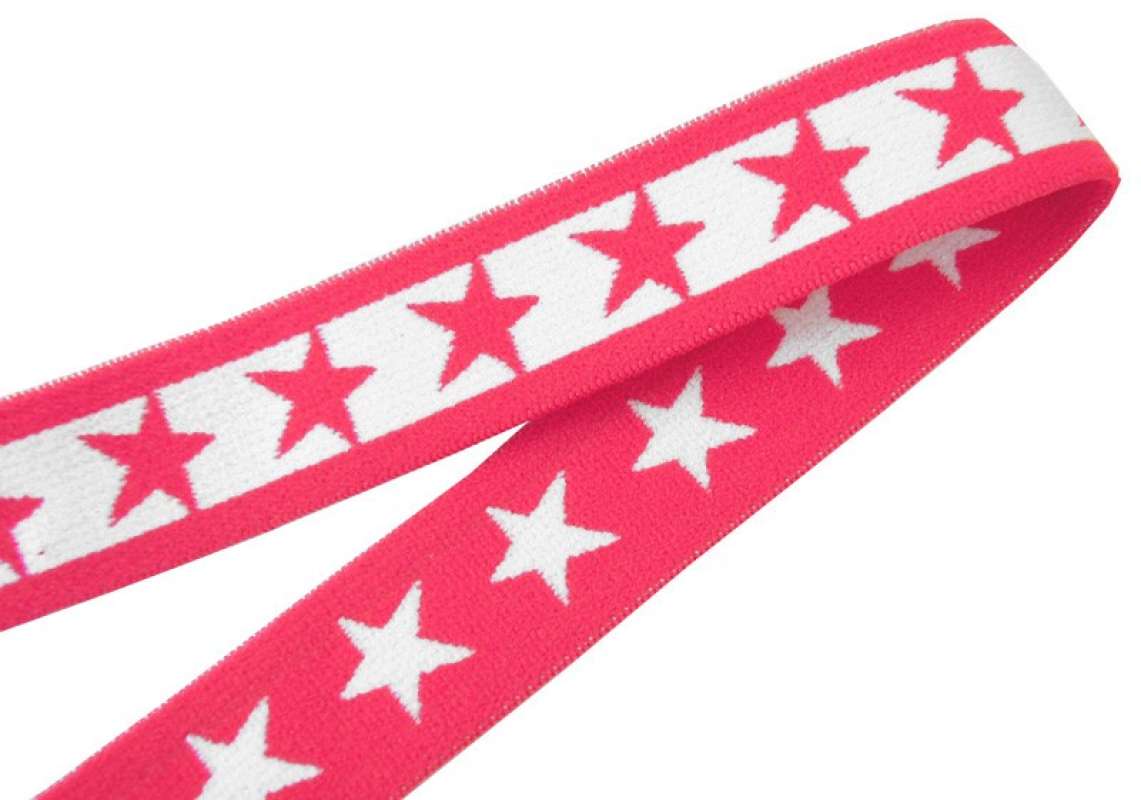 Gummiband "Sterne" - Rückansicht
