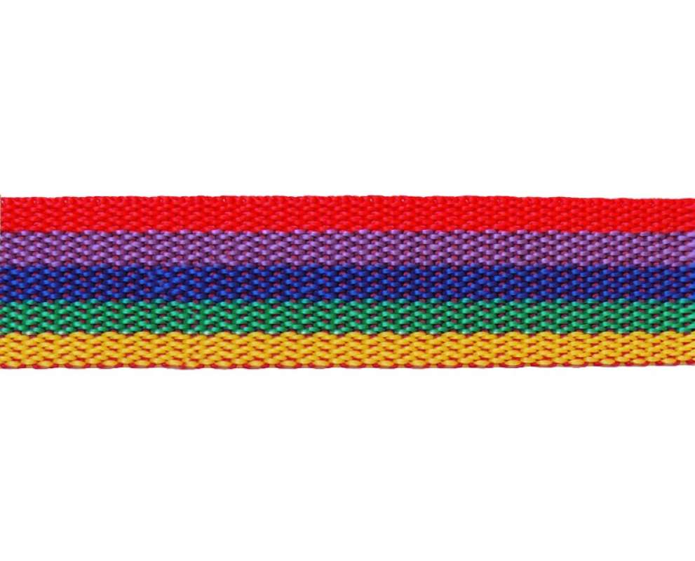 Gurtband - regenbogen bunt