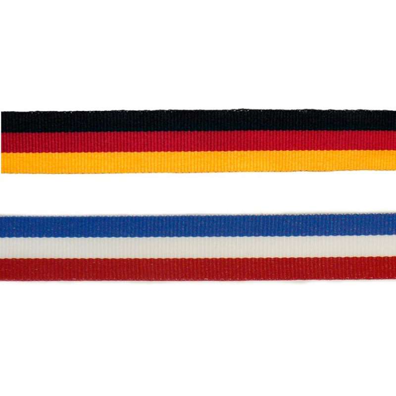 Tricolore Bänder 15mm