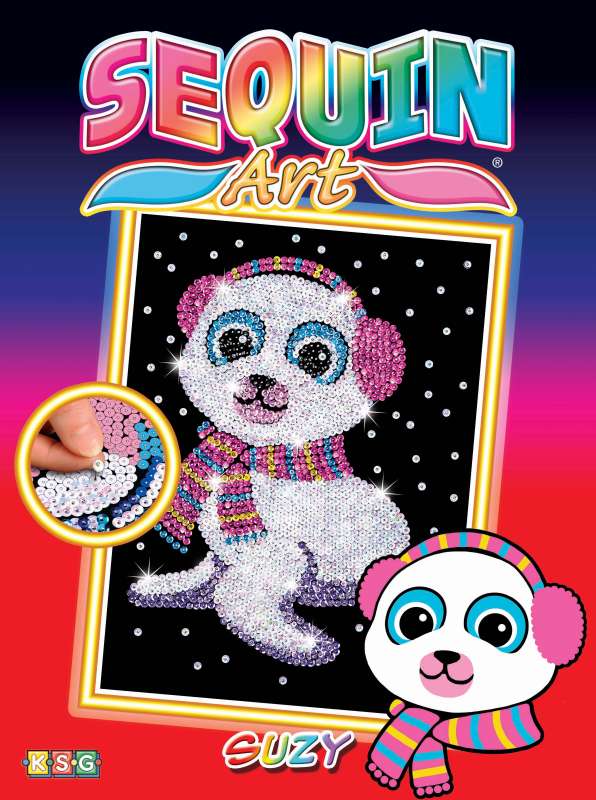Sequin-Art Junior Paillettenbilder Suzy Seelöwe KSG1303