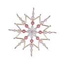 Bastelset Sternenzauber 12cm rosa 0142-12155