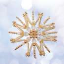 Bastelset Perlenstern Electra gold-kristall