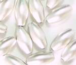 Metallic-Olive 6x3mm matt silber