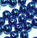 Metallic-Perle 8mm blau
