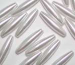 Wachsoliven 5x20mm weiß