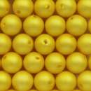 Wachsperlen 4mm gelb matt 0820-04004