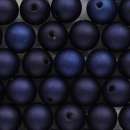 Wachsperlen 4mm marine blau matt 0820-04054