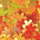 Pailletten Blume 15mm gemischt orange 0873-0770
