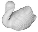 Styropor Figur Schwan 8x12cm