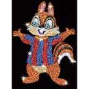 Sequin-Art Junior Paillettenbilder Chipmunk 1210