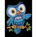 Sequin-Art Junior Paillettenbilder Eule Ozzy KSG1403