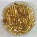 Glasstifte twisted 12mm gold