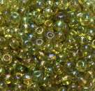 Rocailles 2,6mm transparent gelüstert hellgrün