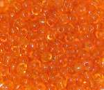 Rocailles 2mm transparent orange