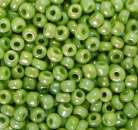 Rocailles 2mm opak gelüstert hellgrün