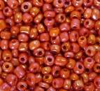 Rocailles 2mm opak gelüstert orange