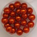 Renaissance Glaswachsperlen 8mm orange Wachsperlen Perlen Schmuckperlen