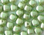 Renaissance-Würfel 4,5x5mm jade Wachsperlen Perlen Schmuckperlen