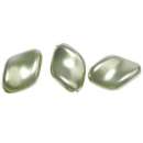 Renaissance-Chips 19x13mm jade Wachsperlen Perlen Schmuckperlen