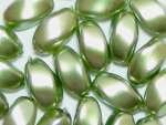 Renaissance-Olive 9x6mm jade Wachsperlen Perlen Schmuckperlen