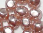 Renaissance-Perle 9mm muschelrosa Wachsperlen Perlen Schmuckperlen